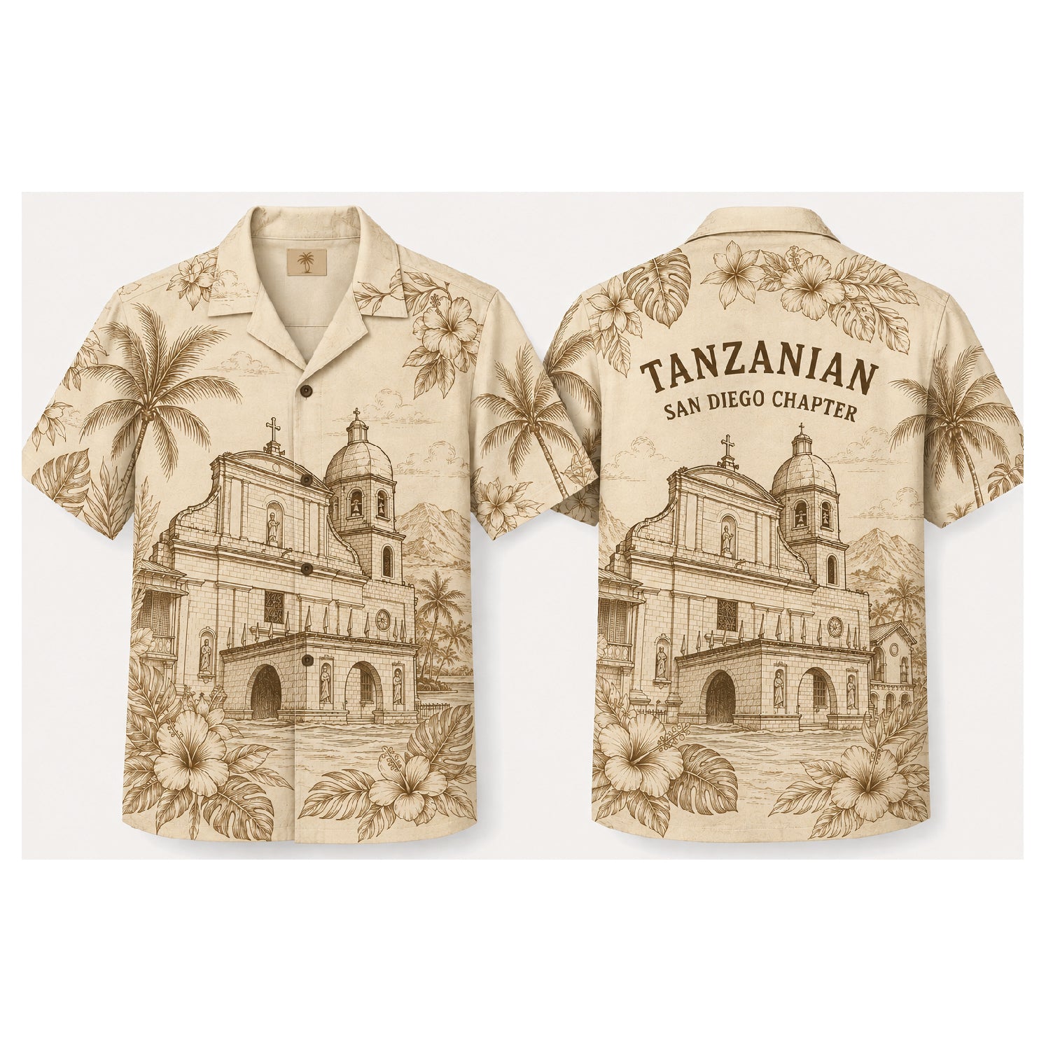 Unisex Custom Hawaiian Polo