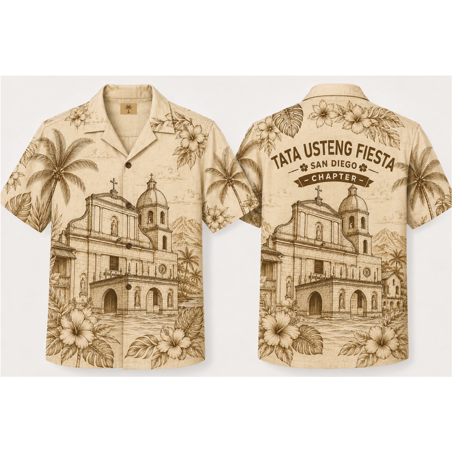 Unisex Custom Hawaiian Polo