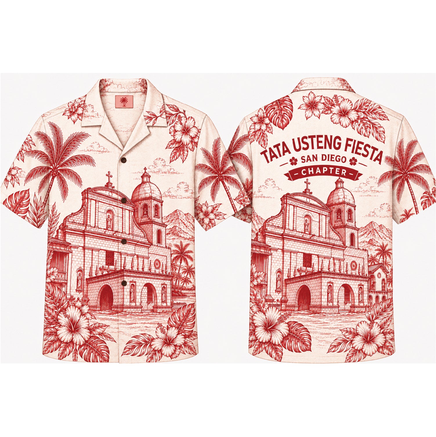 Unisex Custom Hawaiian Polo