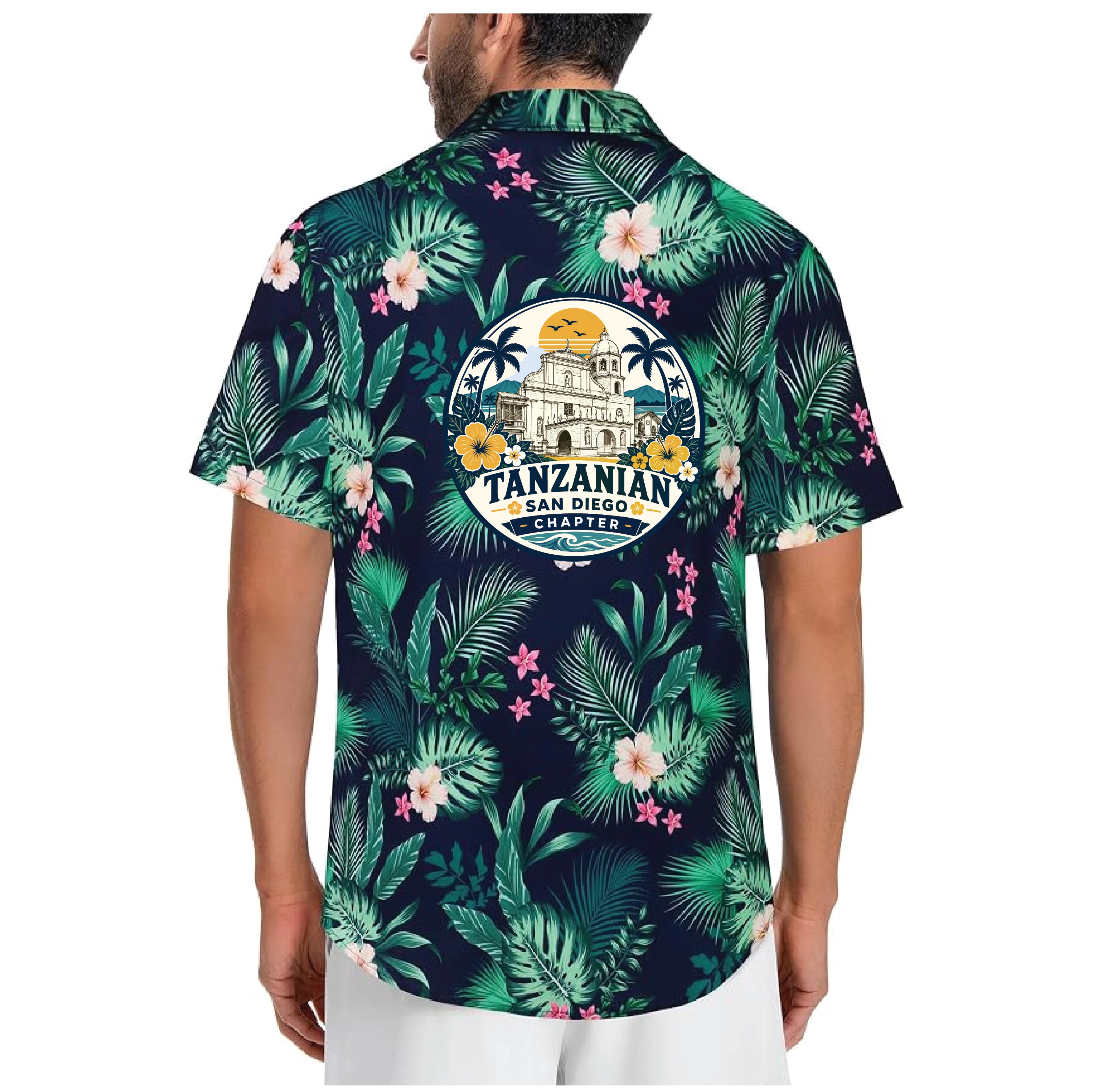 Unisex Stock design Hawaiian Polo