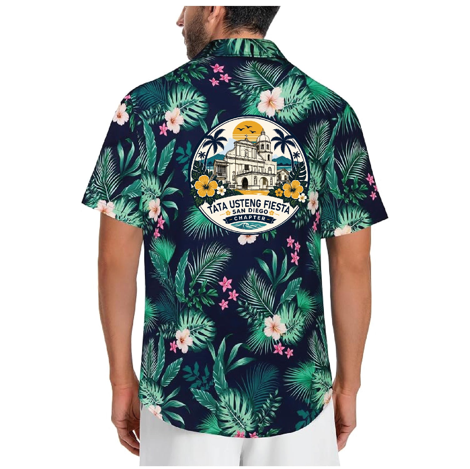 Unisex Stock design Hawaiian Polo