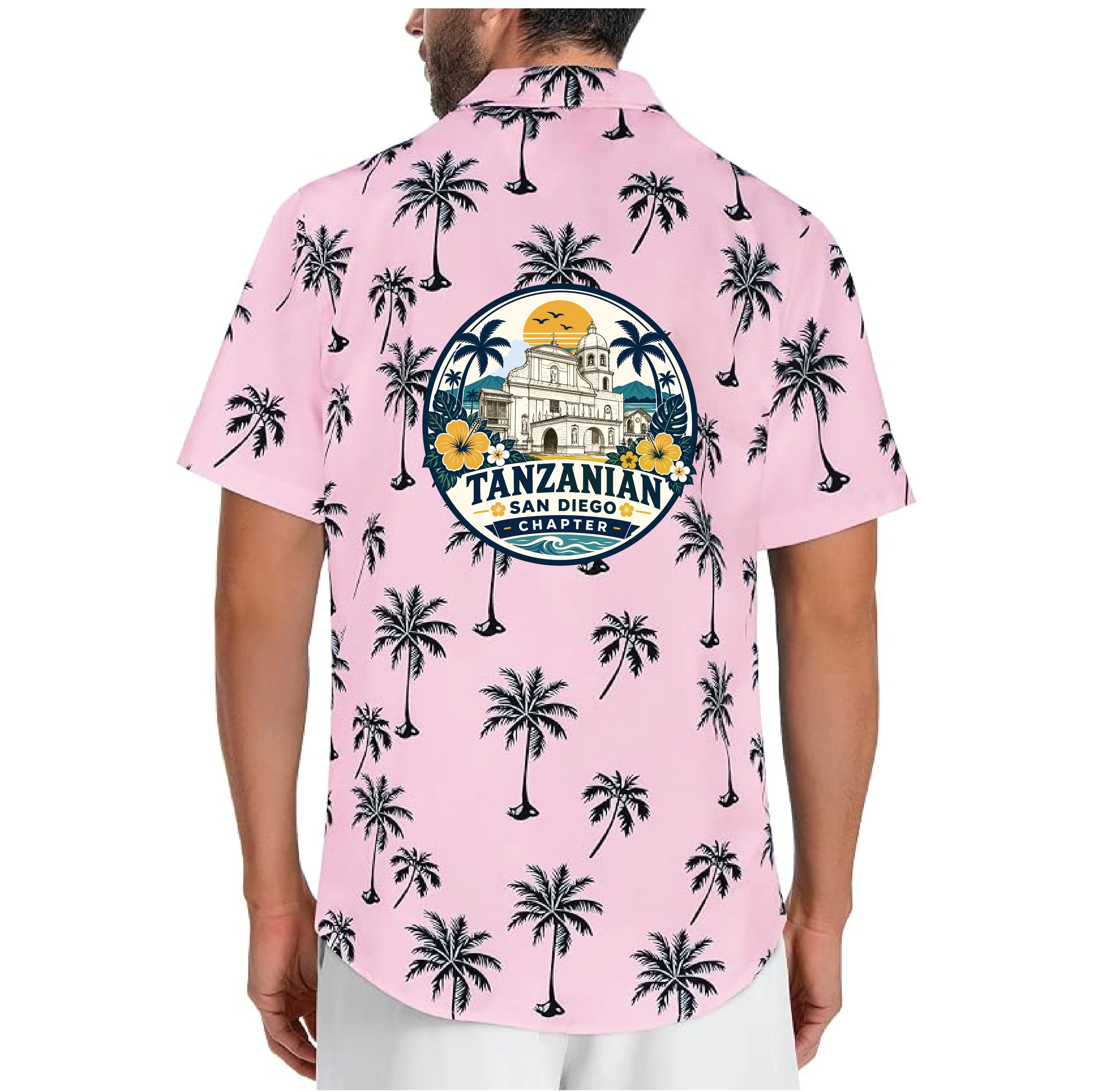 Unisex Stock design Hawaiian Polo