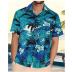 Unisex Stock design Hawaiian Polo