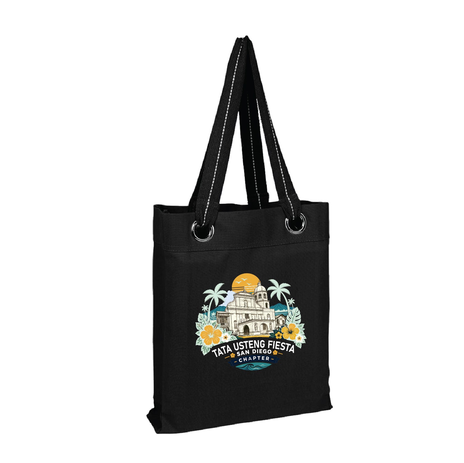 Large Grommet Tote Bag